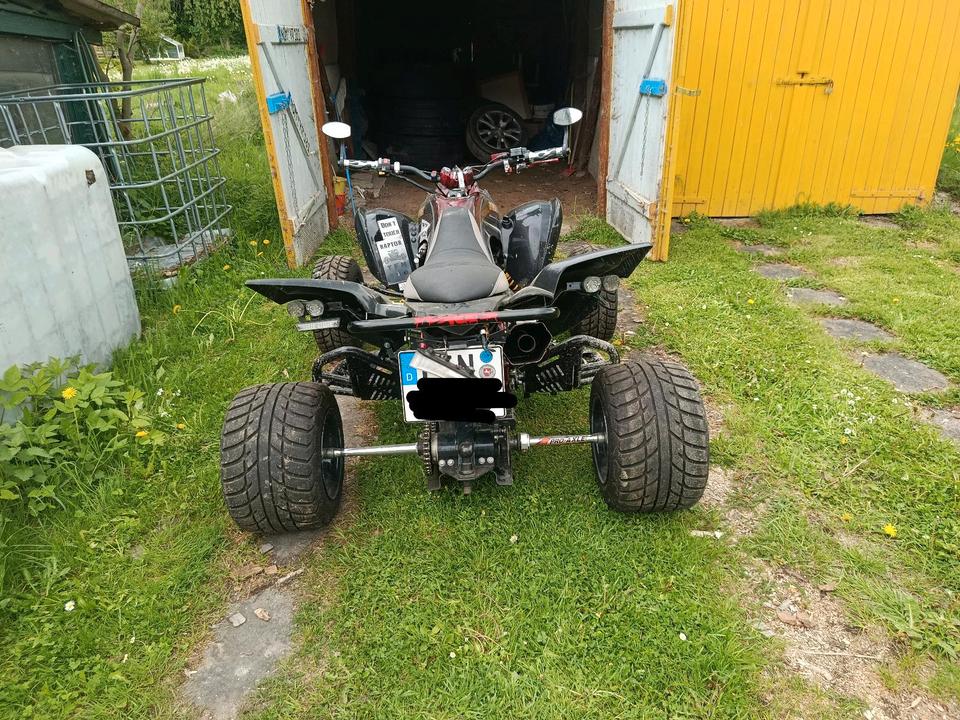 Yamaha Raptor 700R – Straßenzulassung 2009 — interior