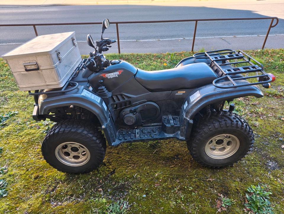  CF Moto 500 A | 32 PS | Allrad & Sperre | Seilwinde | TÜV 05/2027 2007 — салон