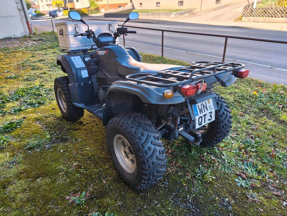  CF Moto 500 A | 32 PS | Allrad & Sperre | Seilwinde | TÜV 05/2027 2007 — двигун