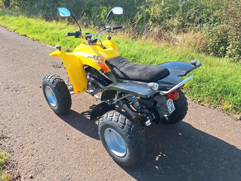Weitere Motorräder Gelöscht • Adly Herkules Quad ATV 50 Super Sonic XXL 45kmh 2006 — вигляд ззаду