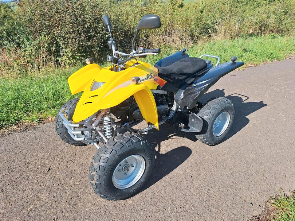 Weitere Motorräder Gelöscht • Adly Herkules Quad ATV 50 Super Sonic XXL 45kmh 2006 — двигун 50 ccm