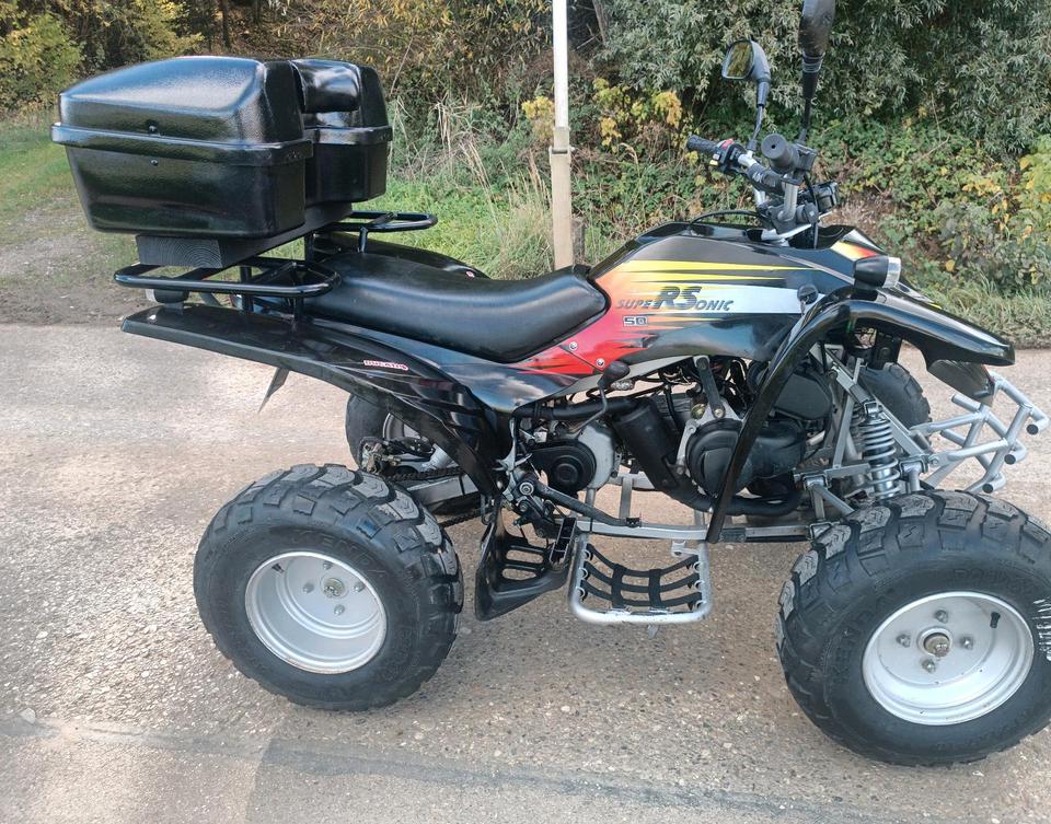 Weitere Motorräder Quad 50 ccm Hercules Adly 2Mann Zulassung! Rückwärtsgang 2005 — салон