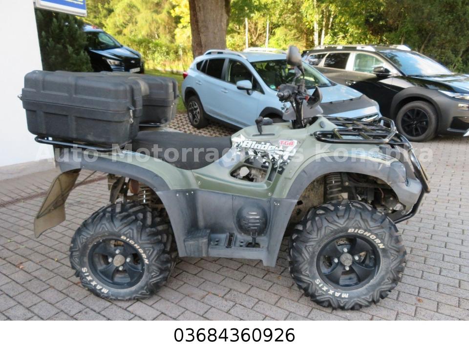 Weitere Motorräder TGB Blade 500 AHK Seilwinde Koffer 2011 — engine 461 ccm