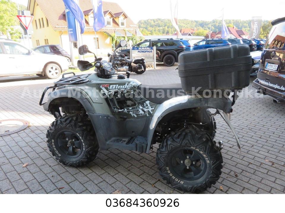 Weitere Motorräder TGB Blade 500 AHK Seilwinde Koffer 2011 — photo 8