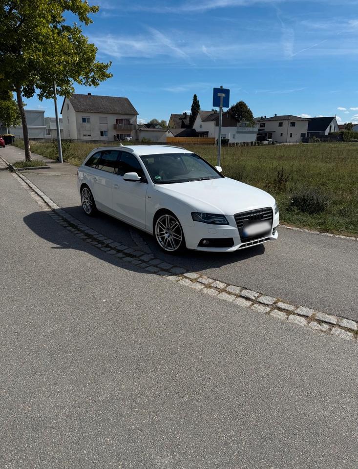 Audi A4 B8 Sitzheizung AHK Einparkhilfe 3x S-line 19Zoll 2011 — салон
